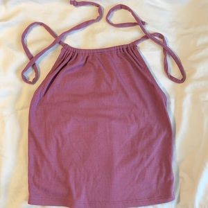 BDG light purple halter top - size M